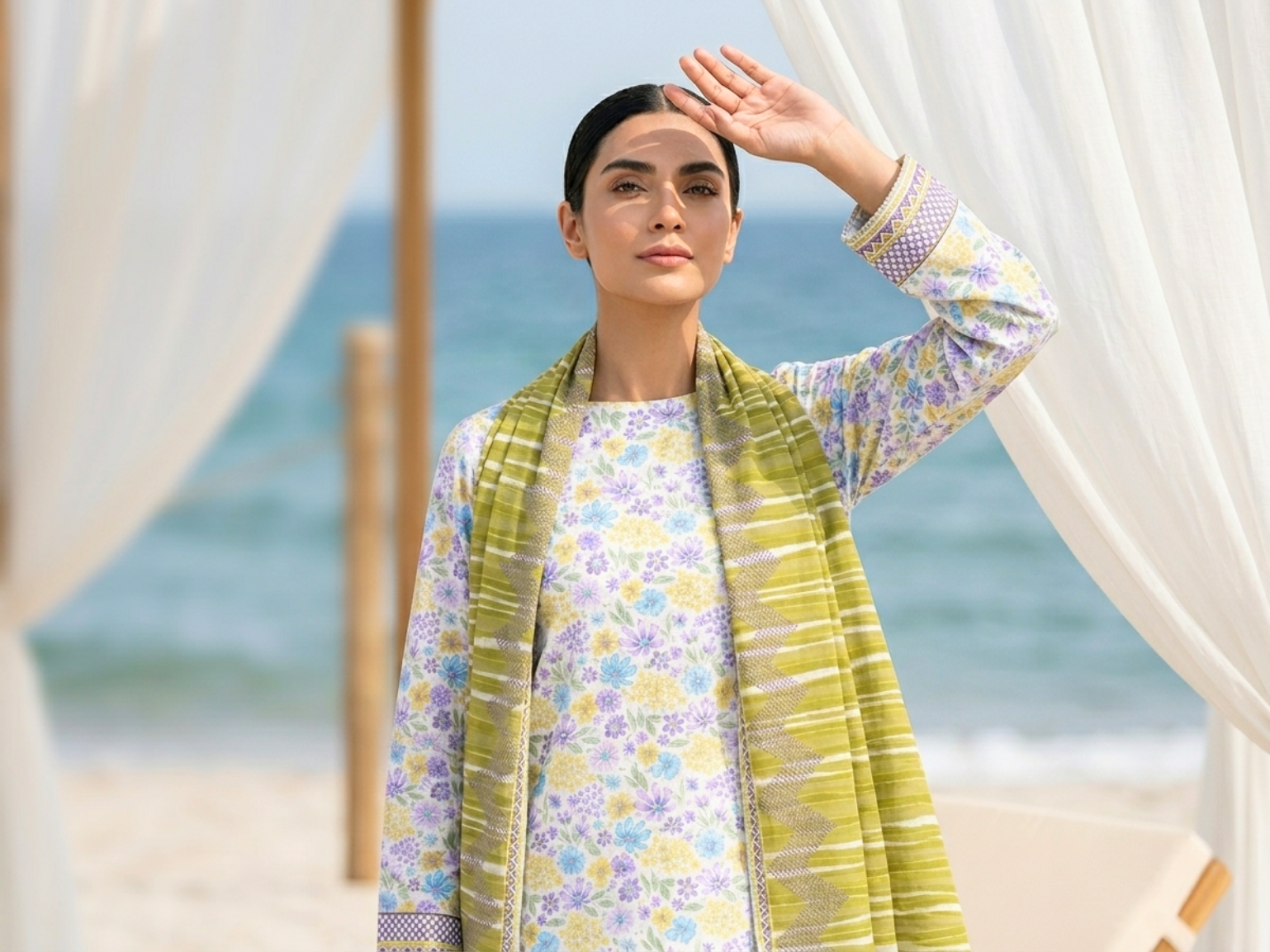 Onae Premium Printed Lawn 3PCS