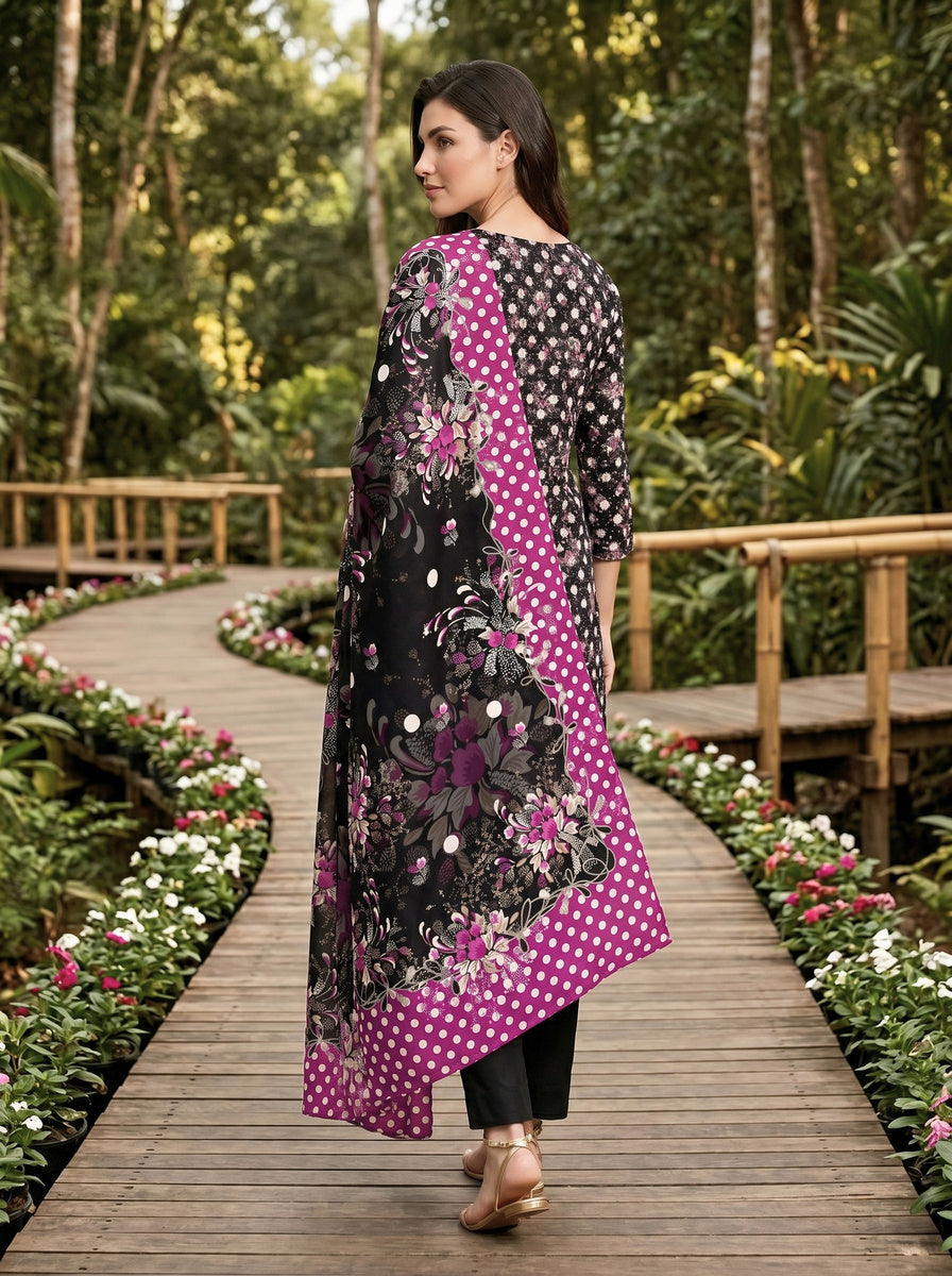 Onae Premium Printed Lawn 3PCS