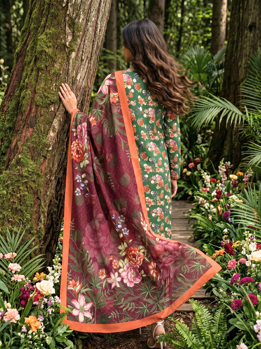 Onae Premium Printed Lawn 3PCS