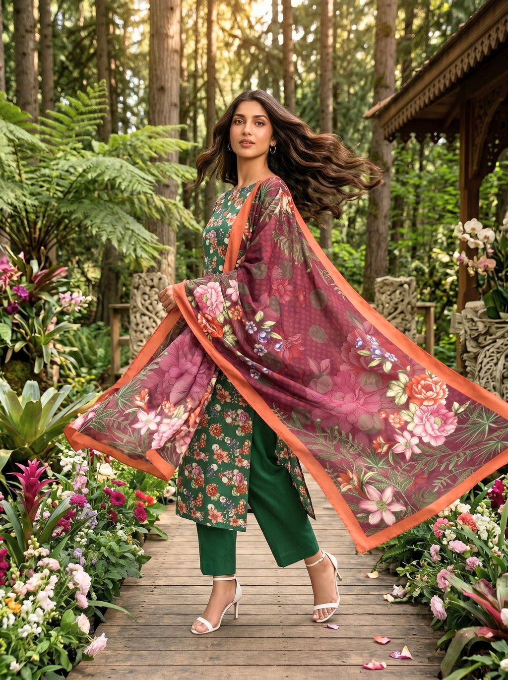 Onae Premium Printed Lawn 3PCS