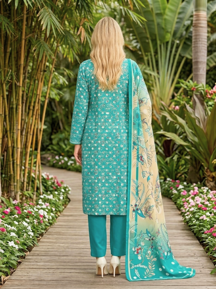 Onae Premium Printed Lawn 3PCS