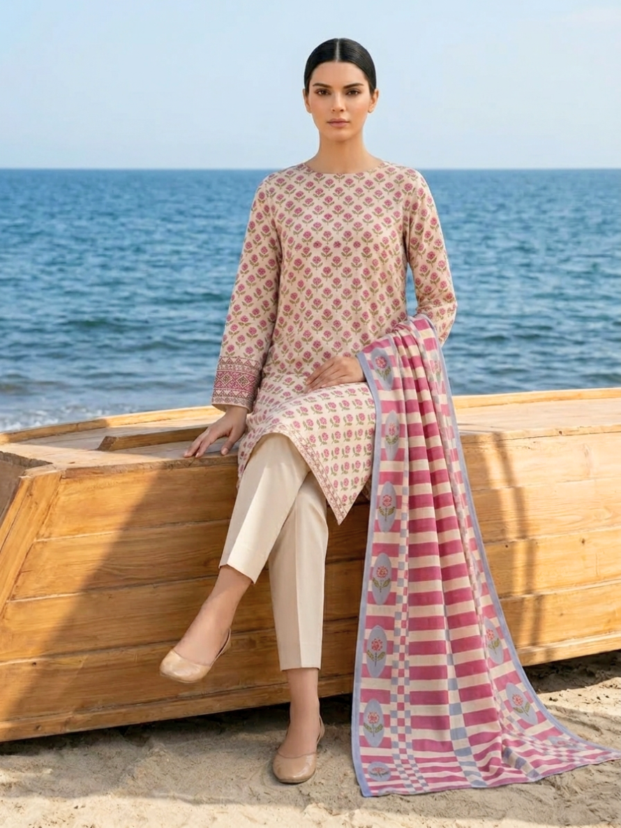 Onae Premium Printed Lawn 3PCS