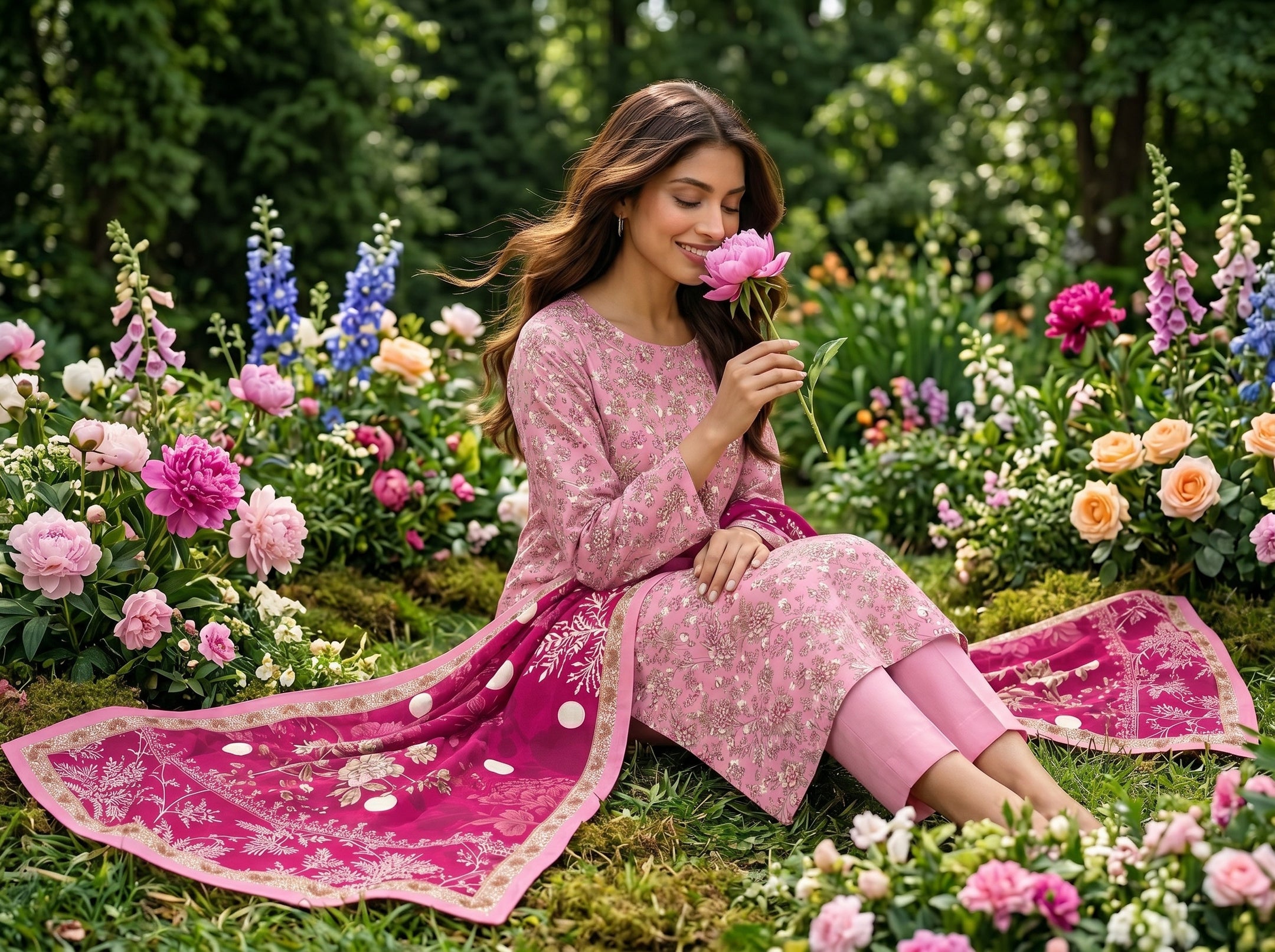 Onae Premium Printed Lawn 3PCS