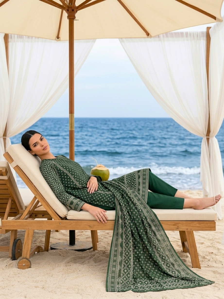 Onae Premium Printed Lawn 3PCS