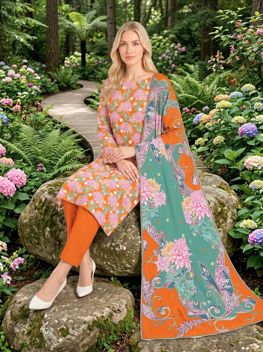 Onae Premium Printed Lawn 3PCS