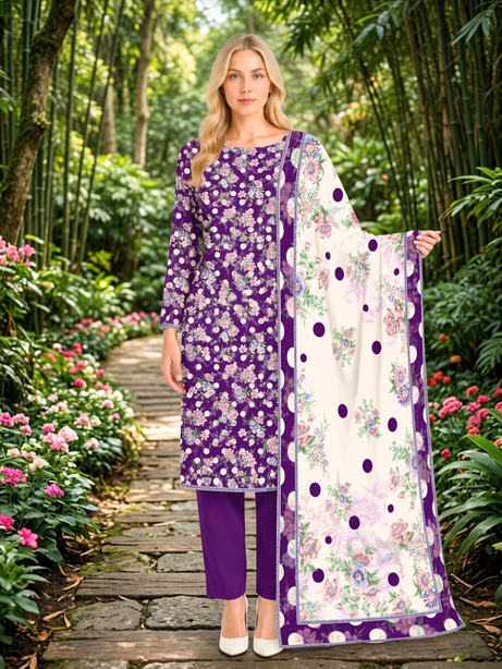 Onae Premium Printed Lawn 3PCS